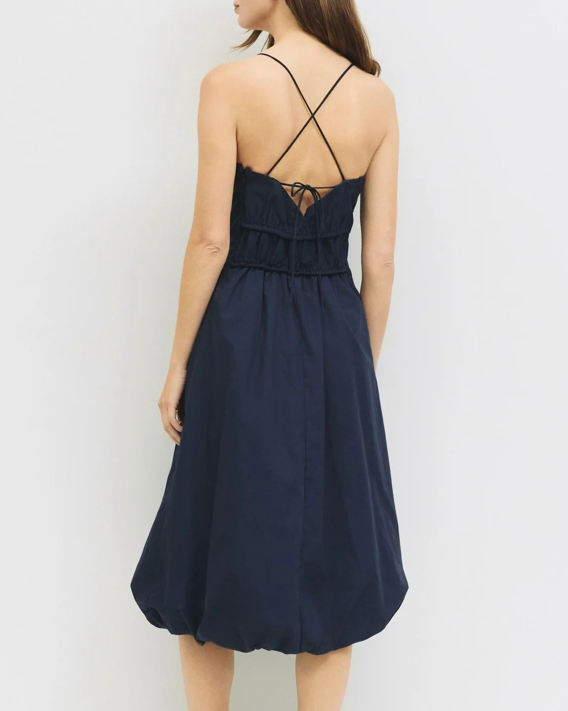 Ella Dress in Navy - Image 3