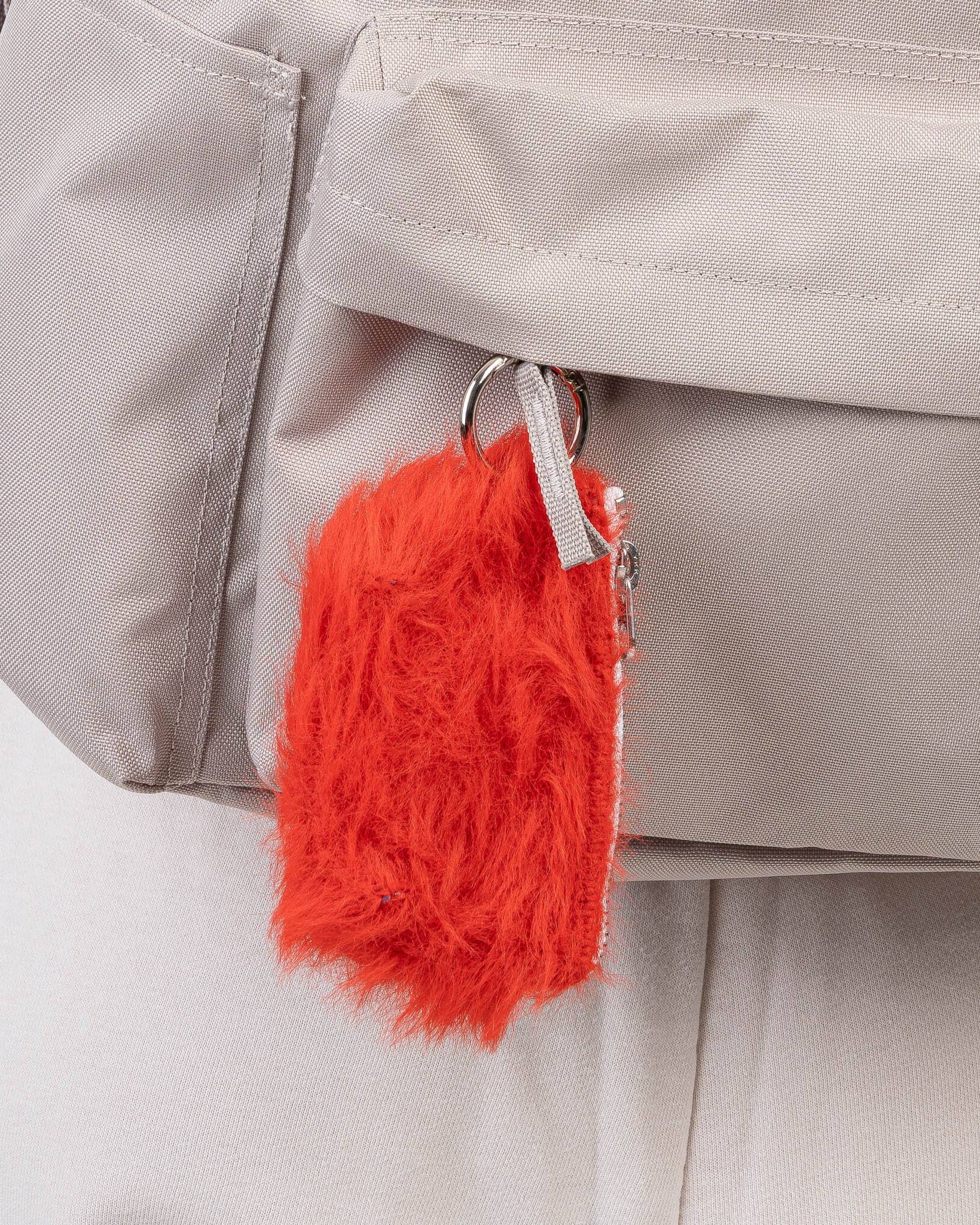 Faux Fur Pouch Bag Charm - Image 4