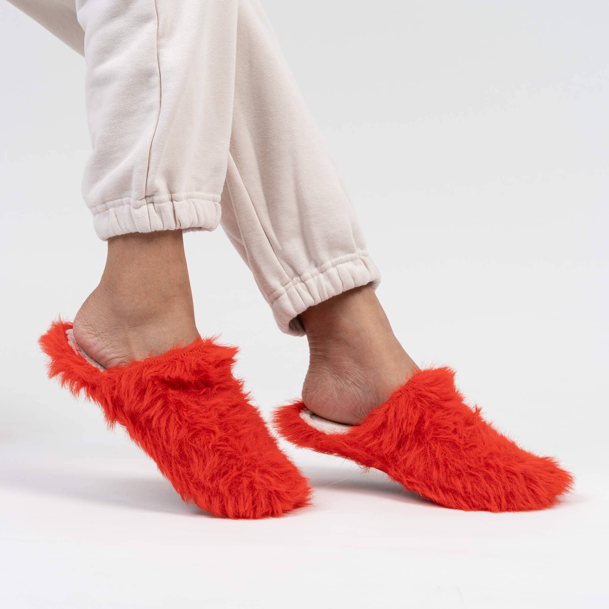 Faux Fur Slide Slippers - Image 6