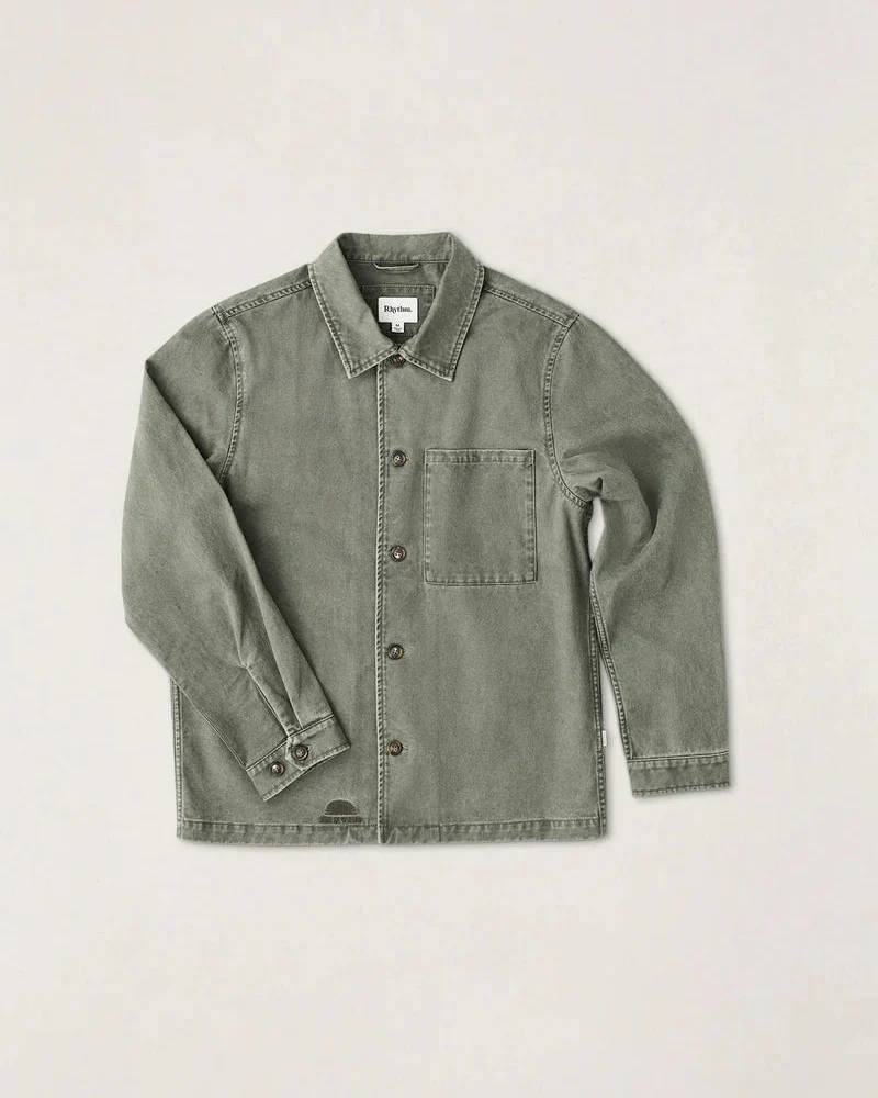Field Guide LS Shirt in Stone - Image 5