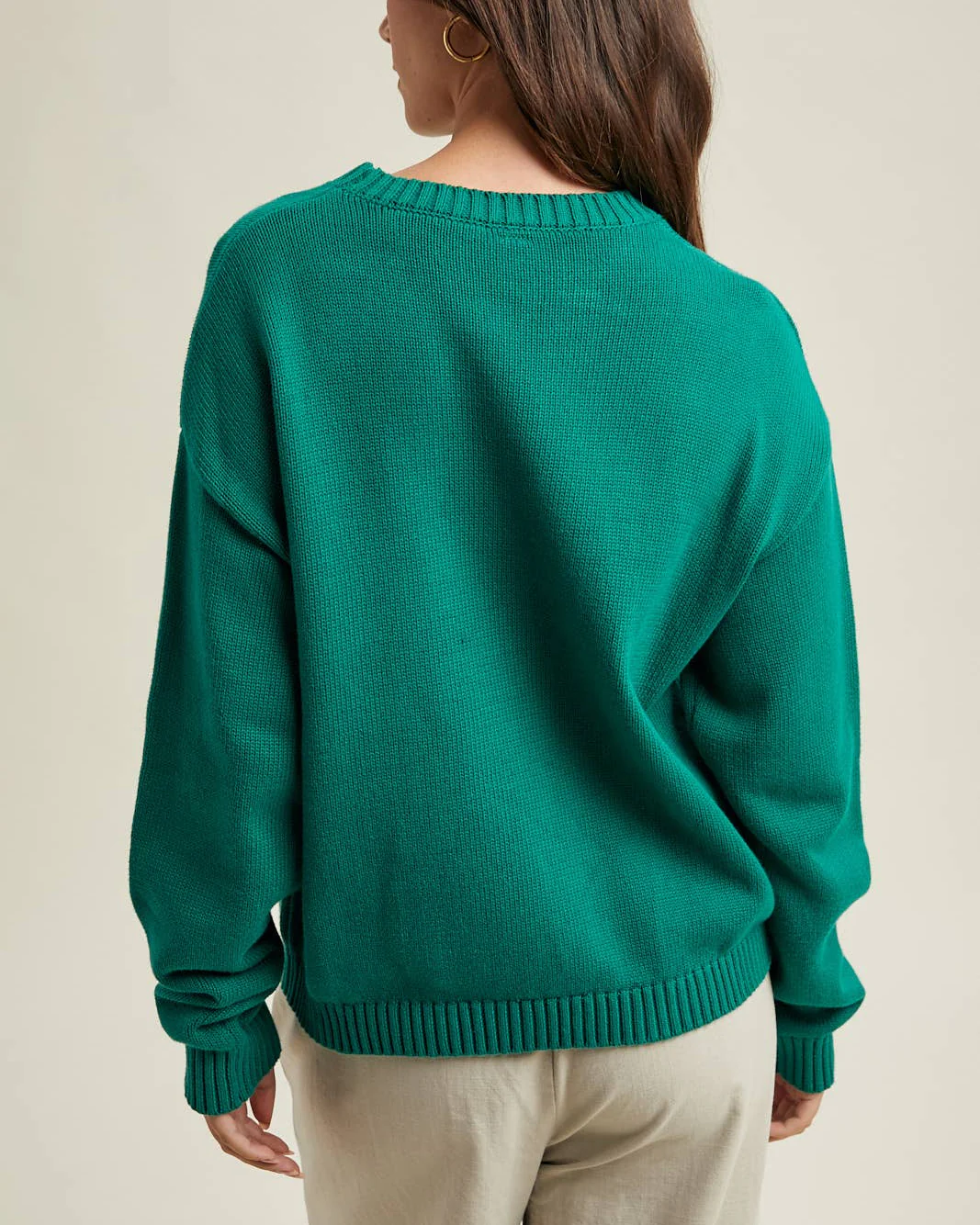 Fish Sweater in Forest - Image 4