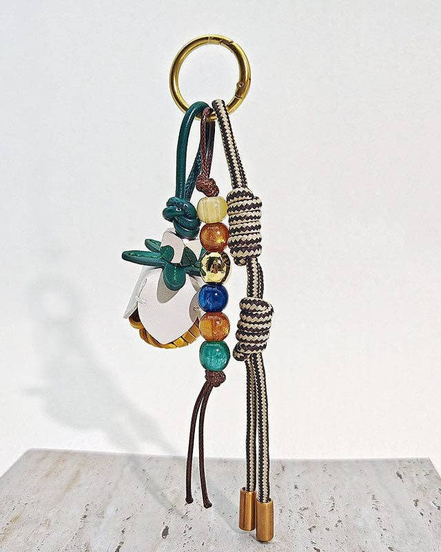 Flower Tassel Keychain - Image 4