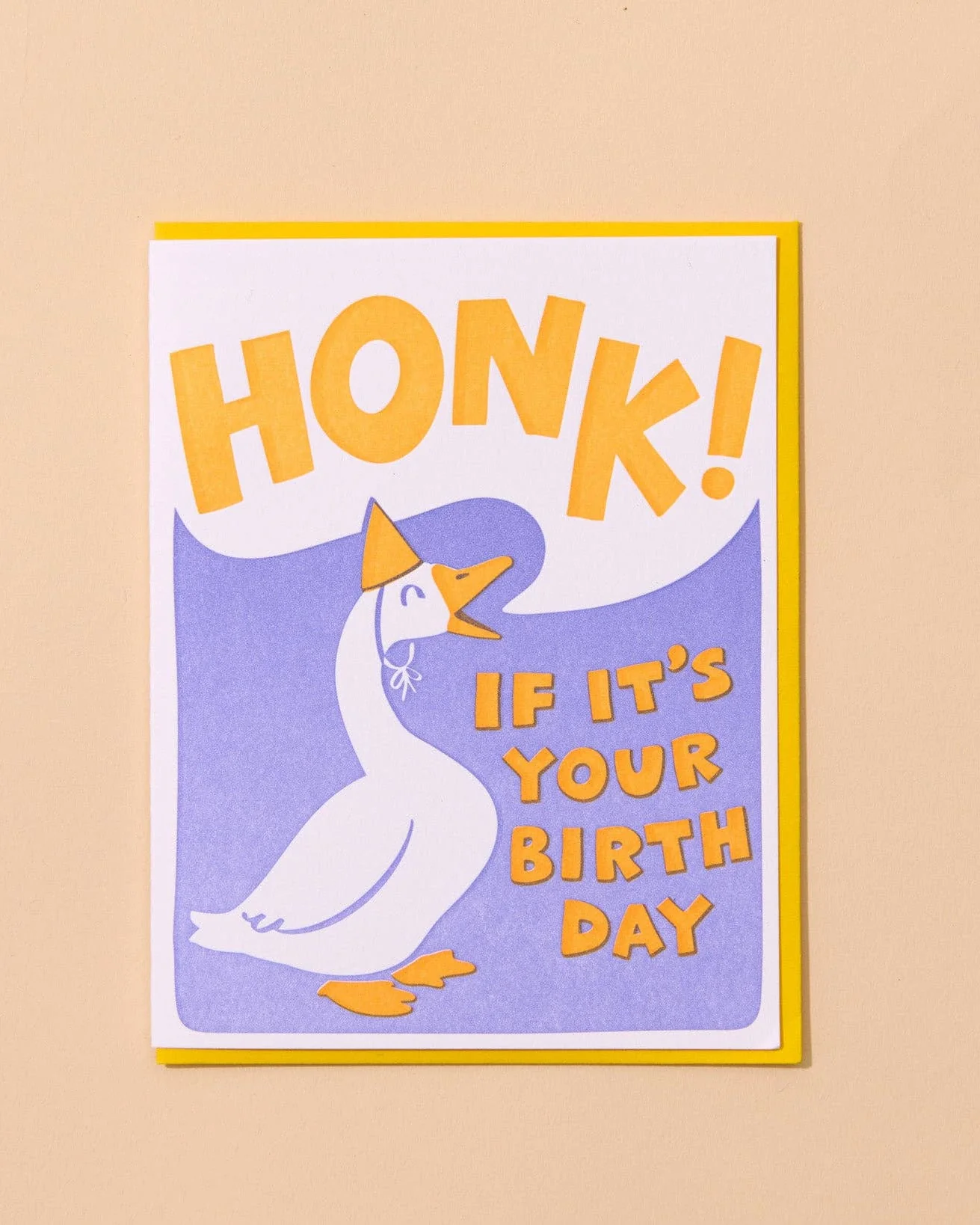 Honk Bday Goose Card