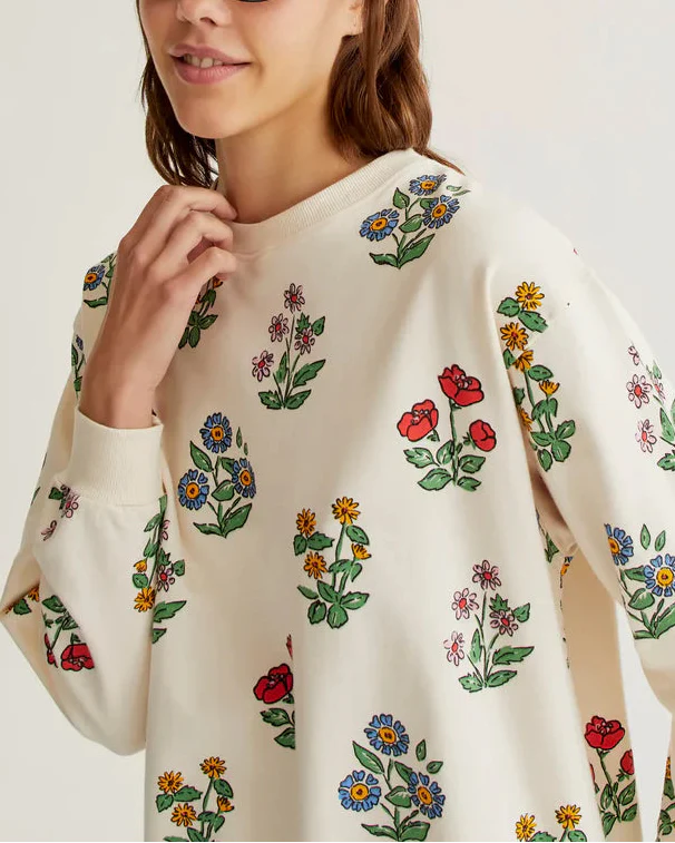 Gardener Print Sweatshirt - Image 3