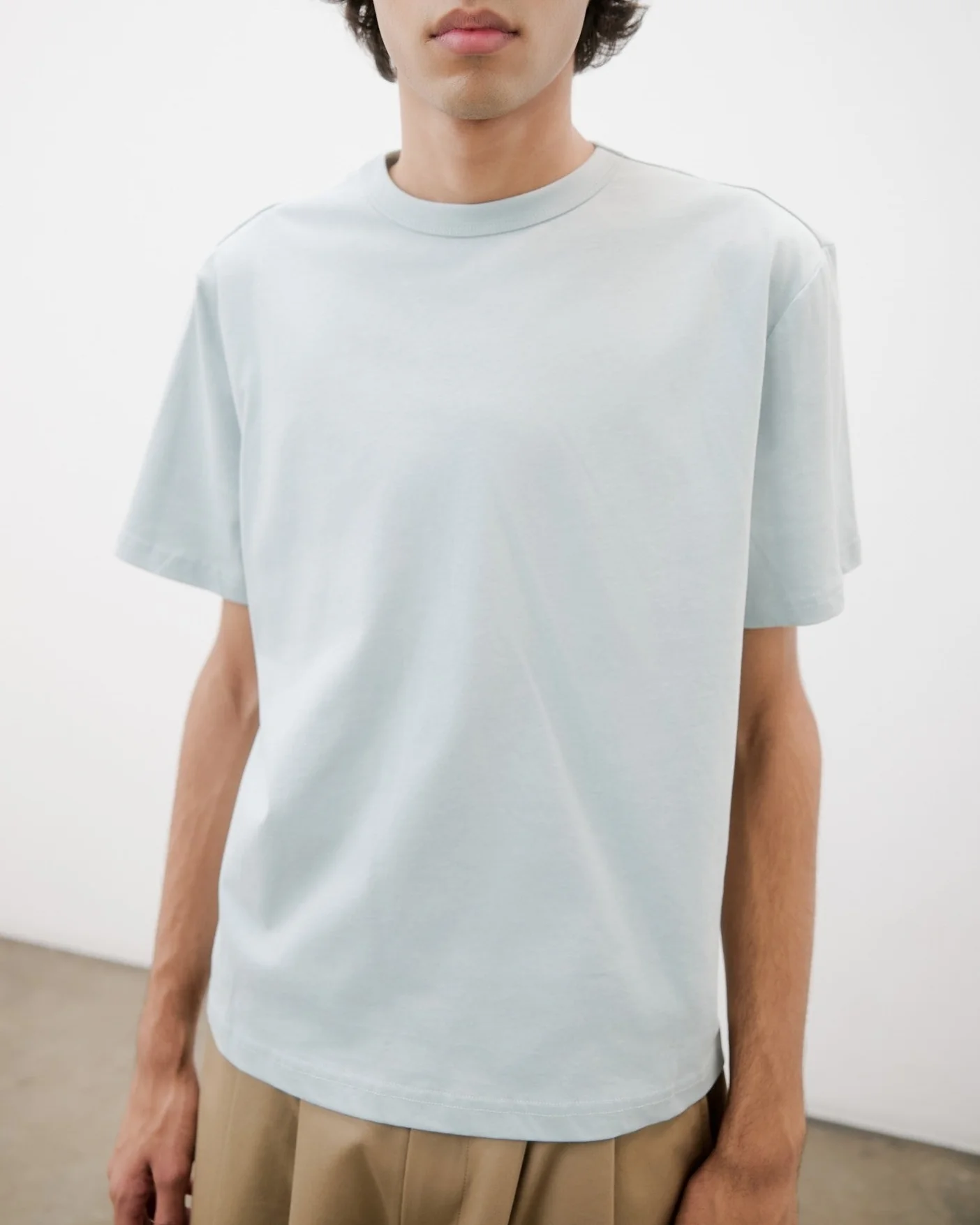Garrett Tee in Baby Blue - Image 3