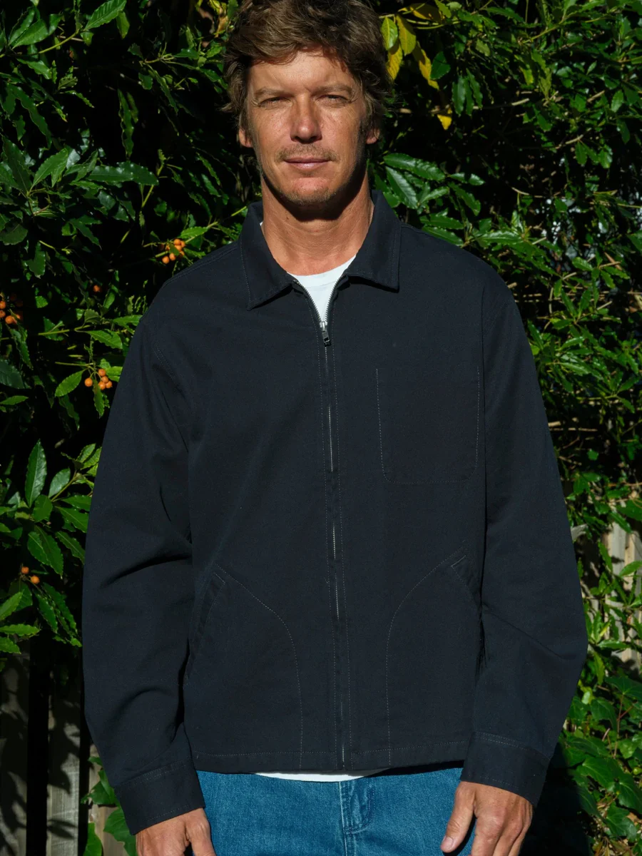 Gas Station Jacket in Navy - Image 4