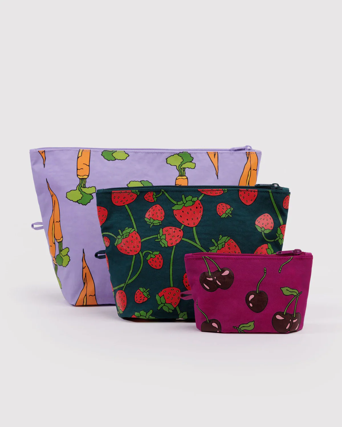 Go Pouch Set in Carrots & Berries - Image 2