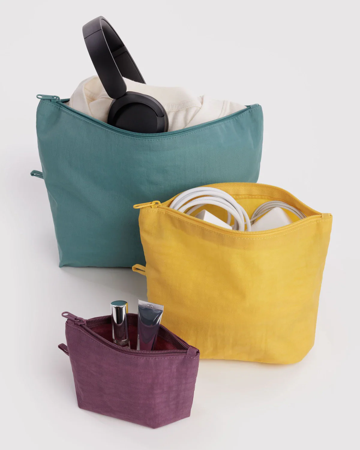 Go Pouch Set in Jewel Mix - Image 2