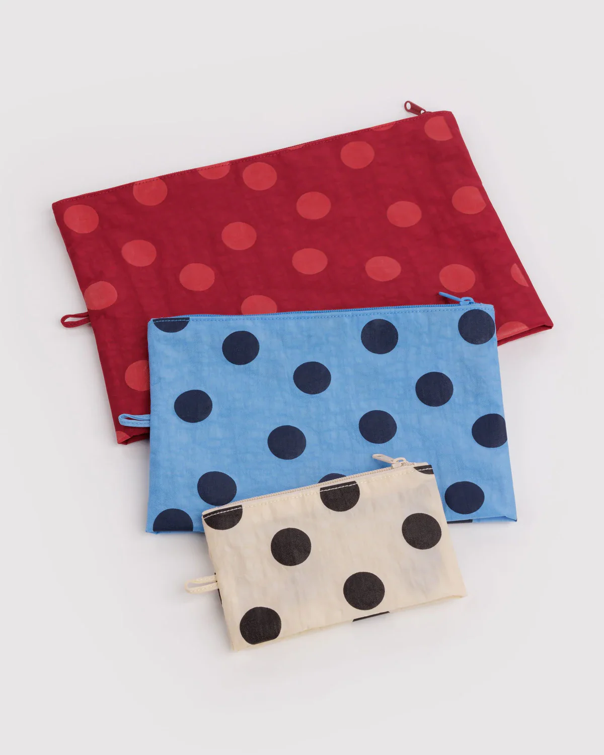 Go Pouch Set in Polka Dot Mix - Image 3