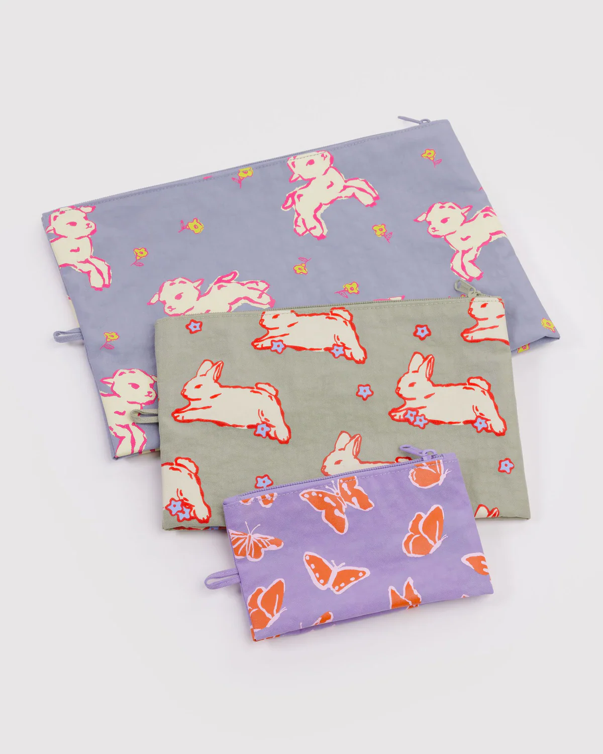 Go Pouch Set in Spring Animals - Image 3
