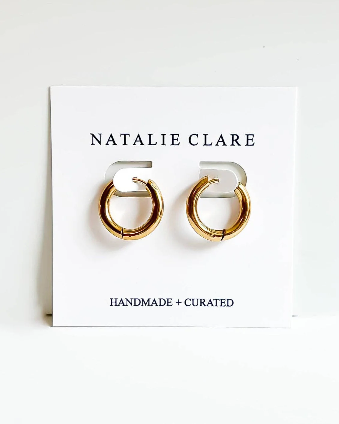 Gold Infinity Hoop