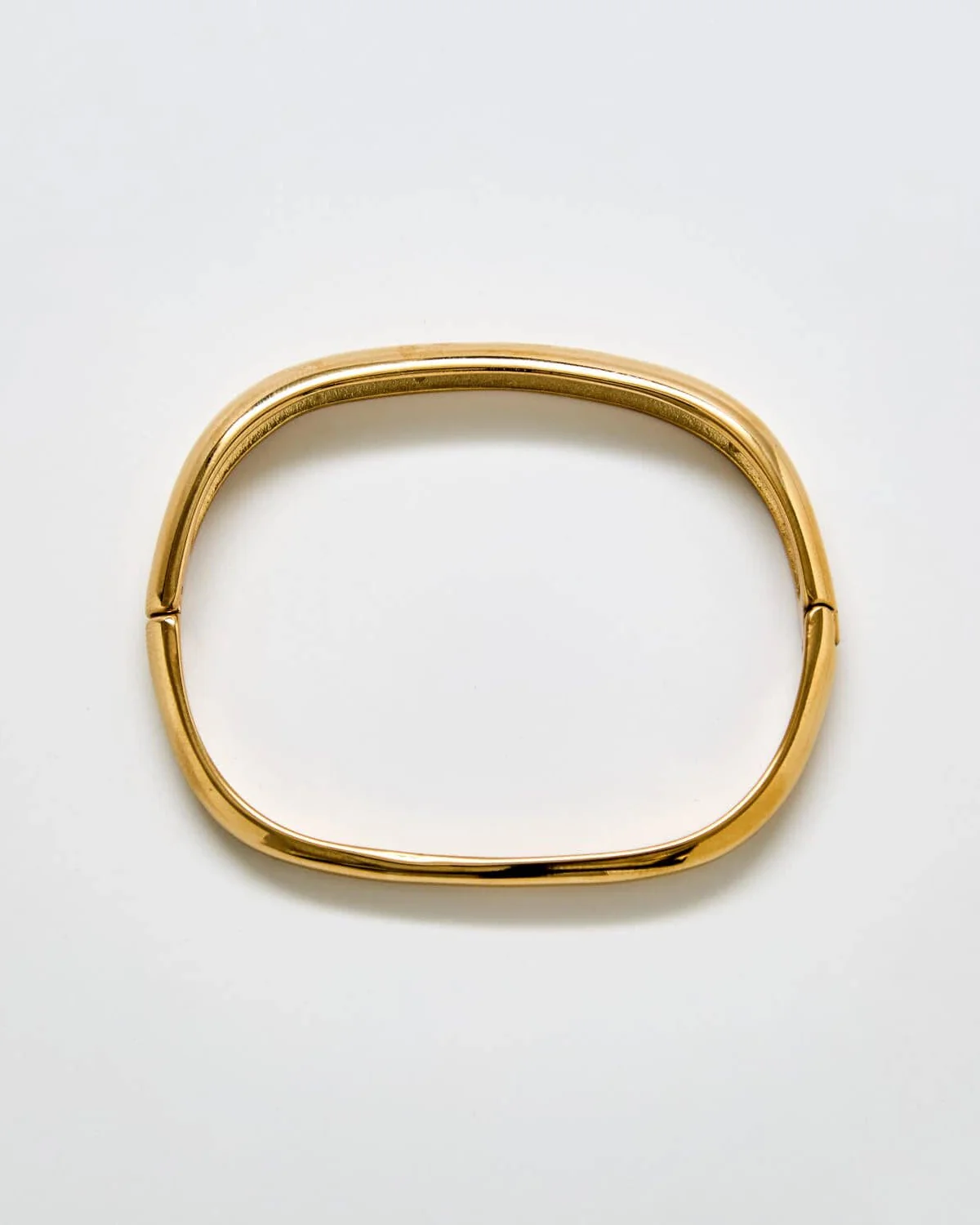 Gold Statement Bangle - Image 4