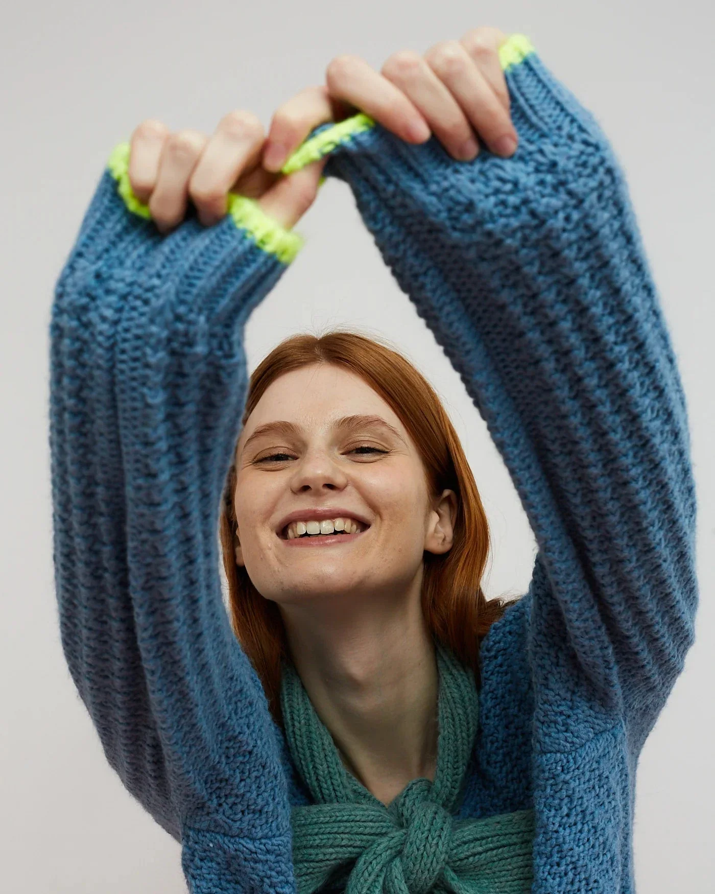 Grace Cardigan in Blue - Image 4