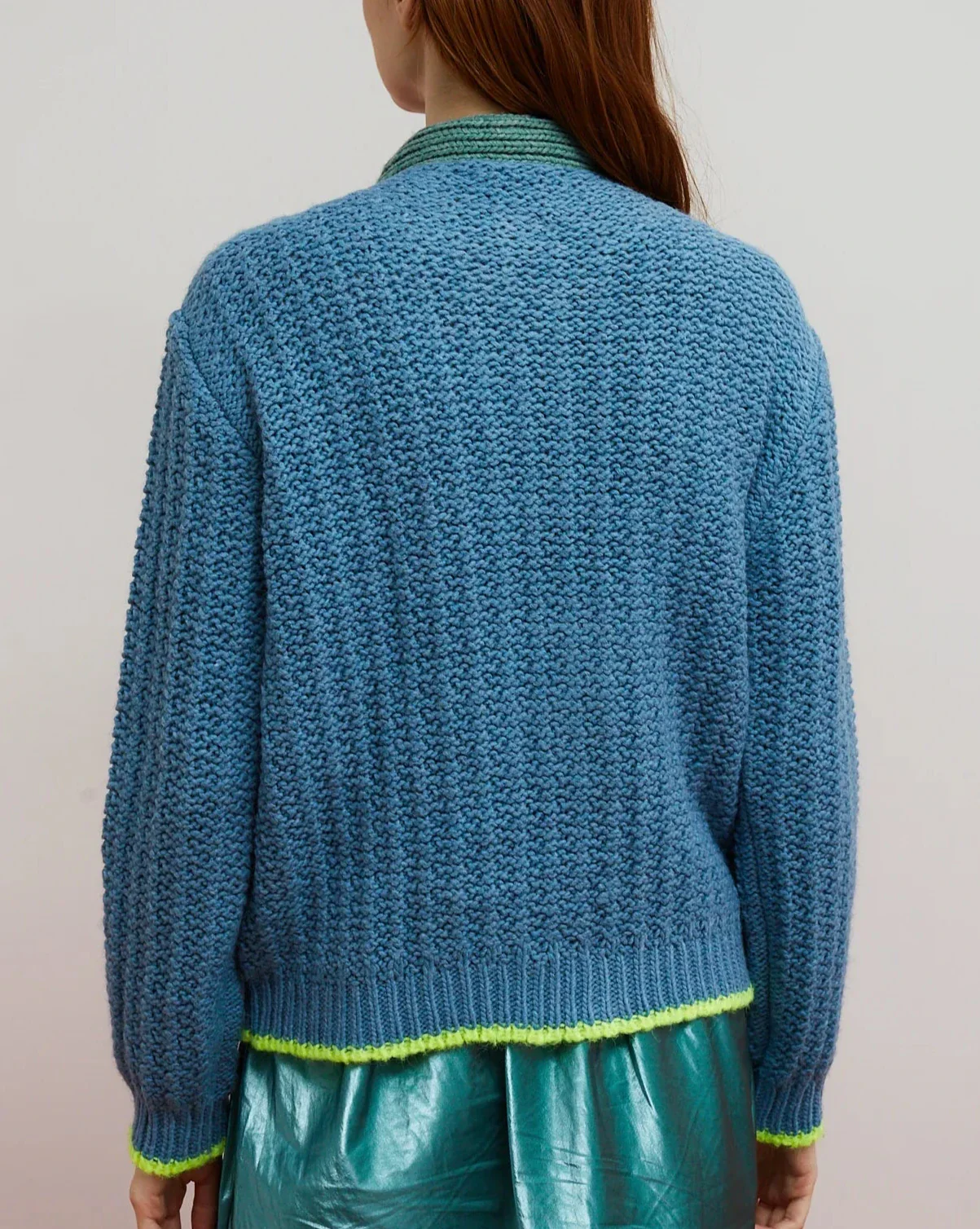 Grace Cardigan in Blue - Image 5
