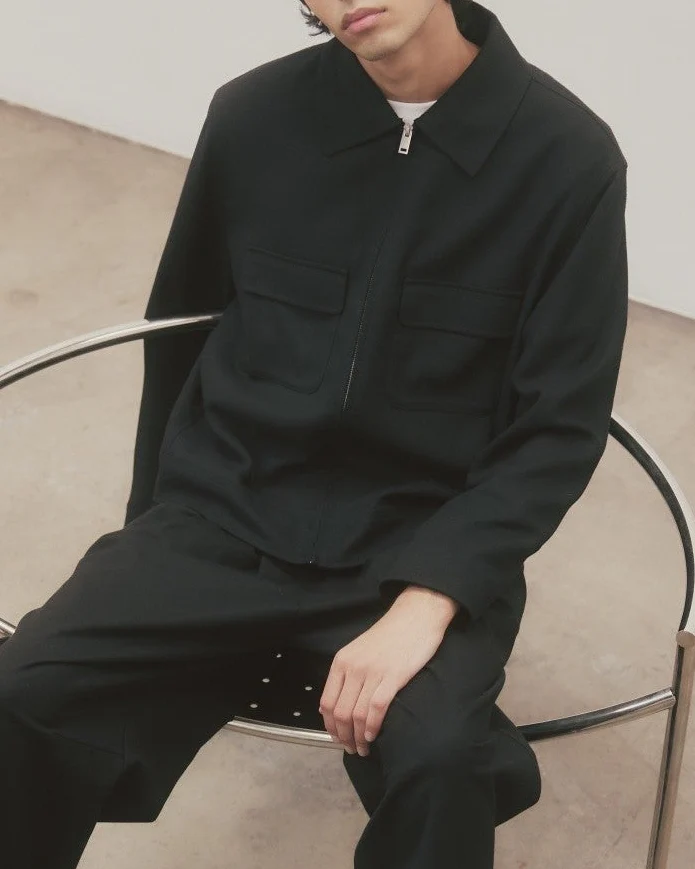 Graham Jacket in Black - Image 3