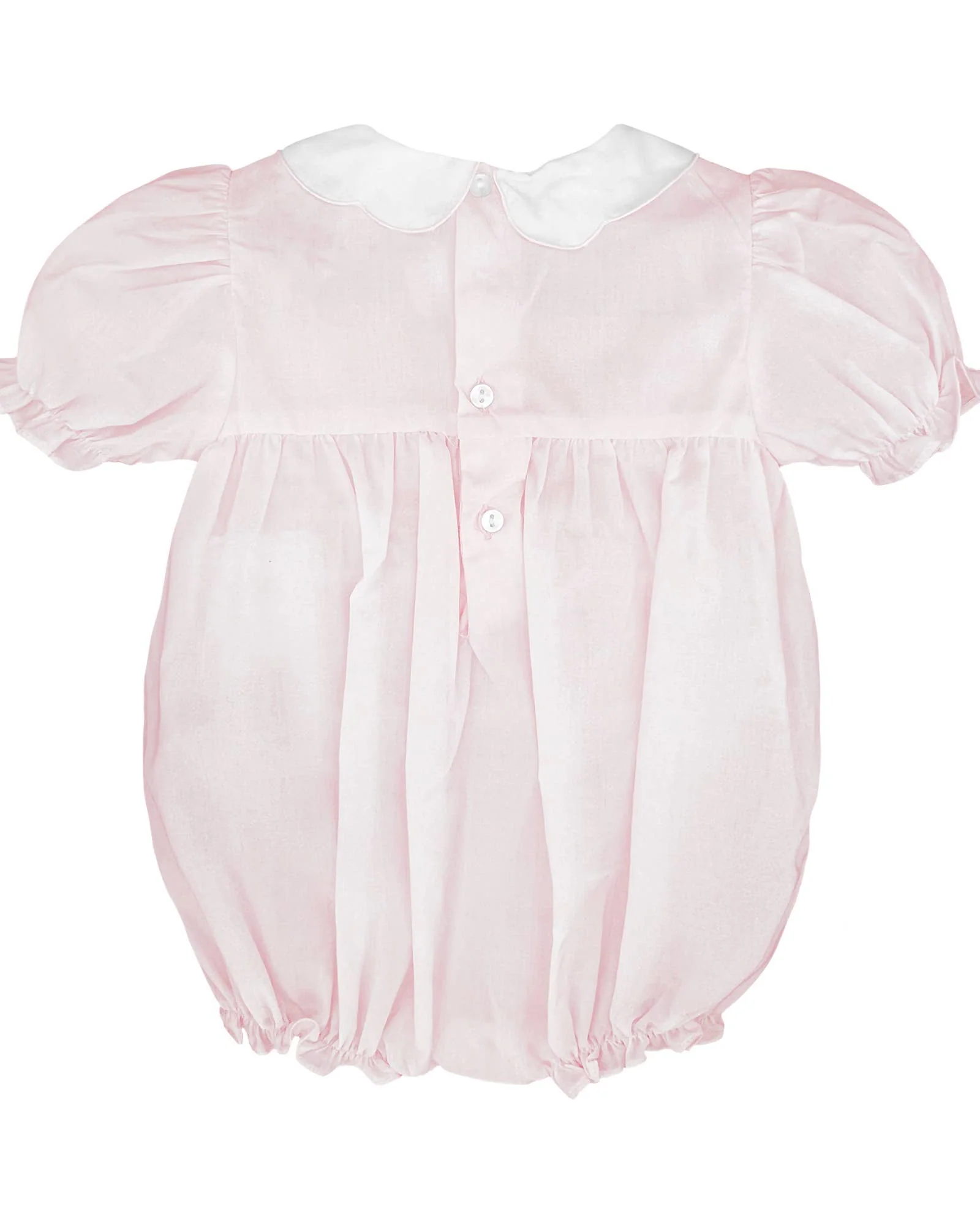 Hand Embroidered Smocked Bubble - Image 2