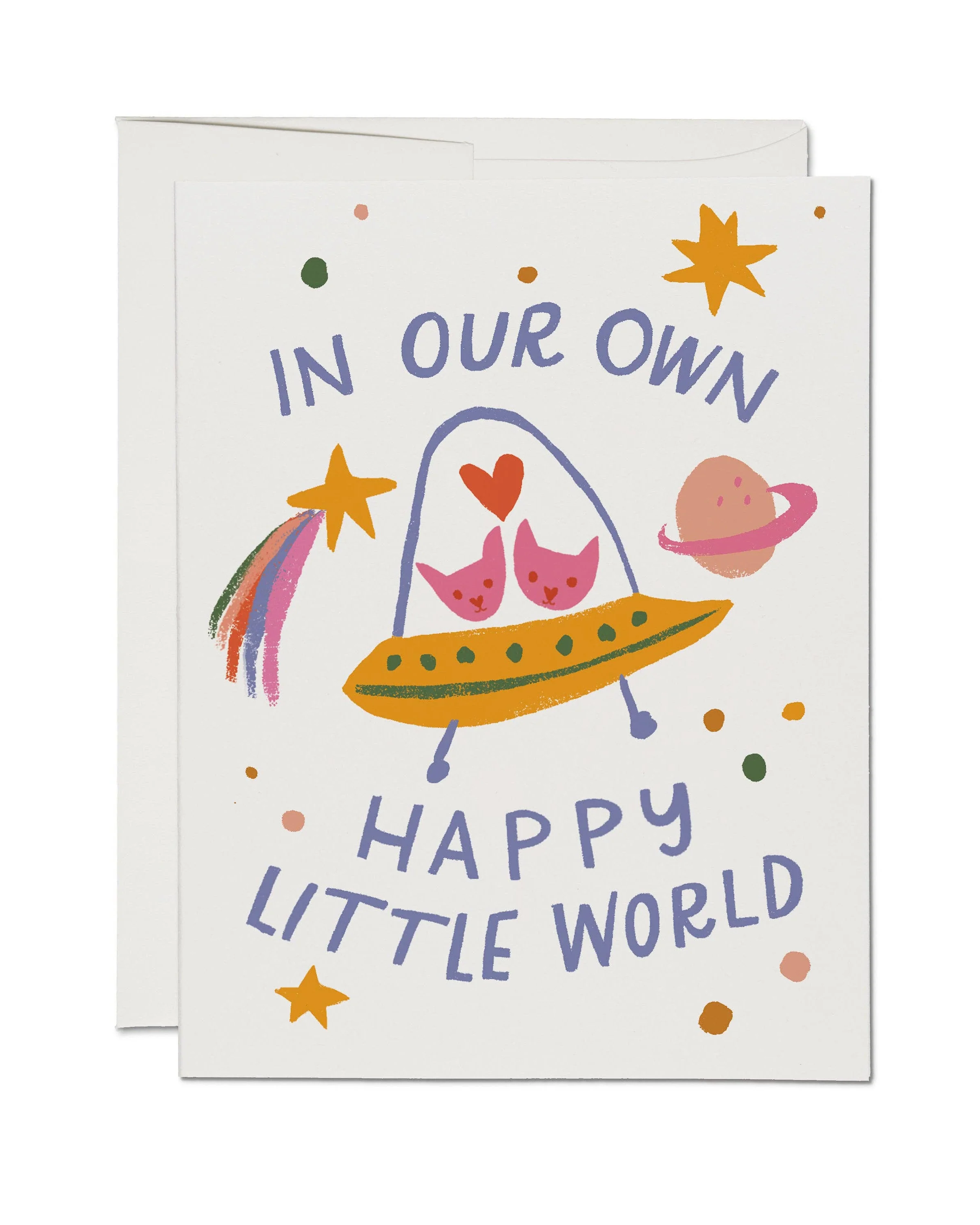 Happy Little World Card