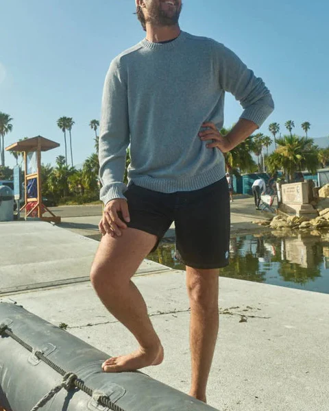 Hemp Cambridge Sweater in Gray Flannel - Image 3