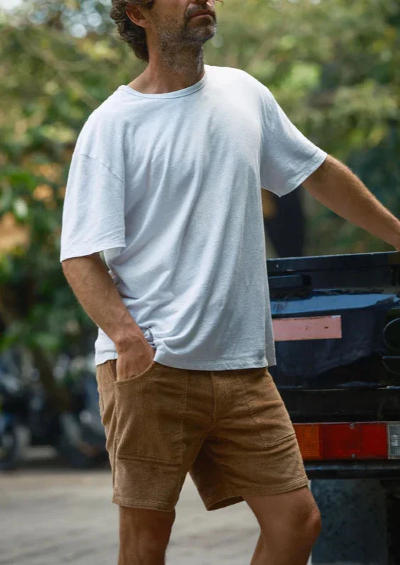 Hemp Tee in White - Image 4