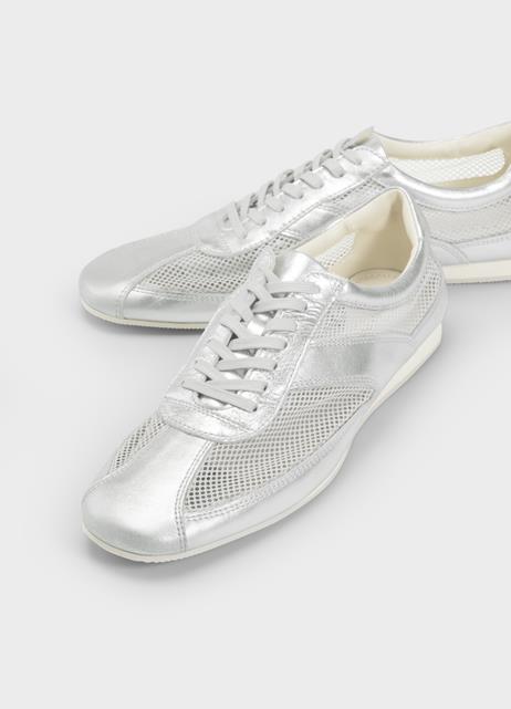 Hillary Sneaker in Silver - Image 4