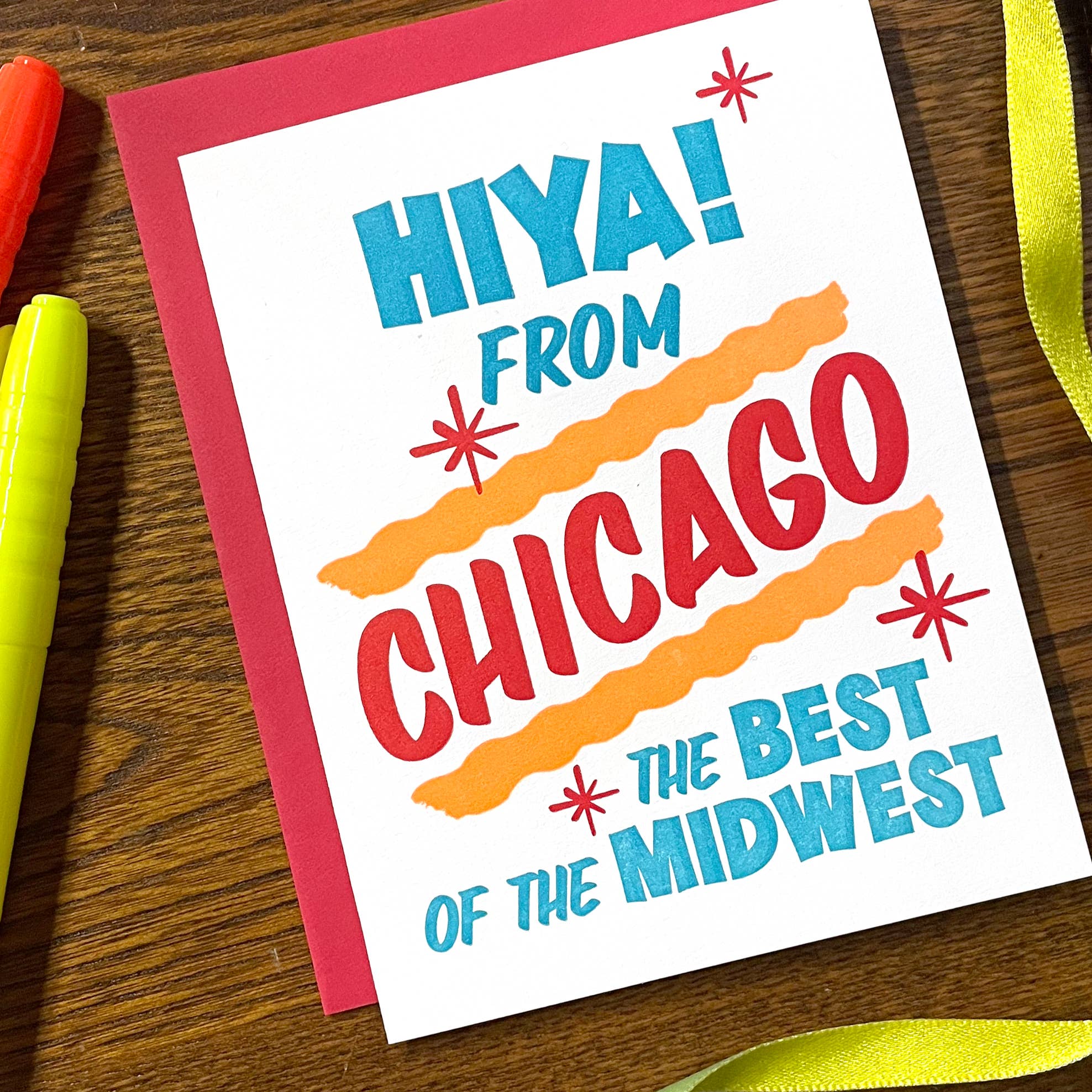 Hiya From Chicago Card - Image 3
