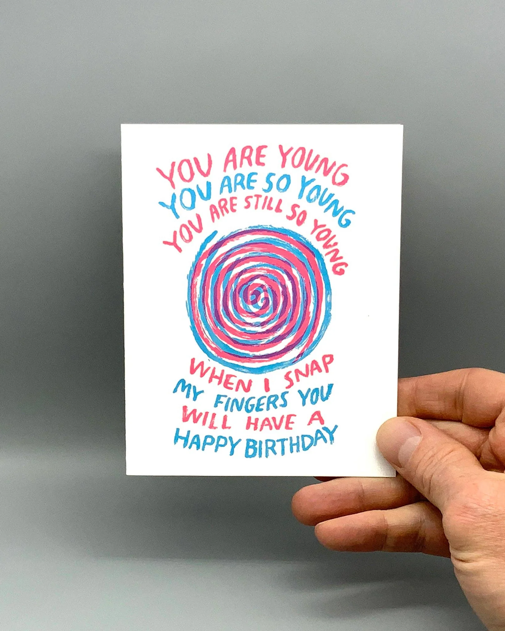 Hypnotized Birthday Card - Image 2