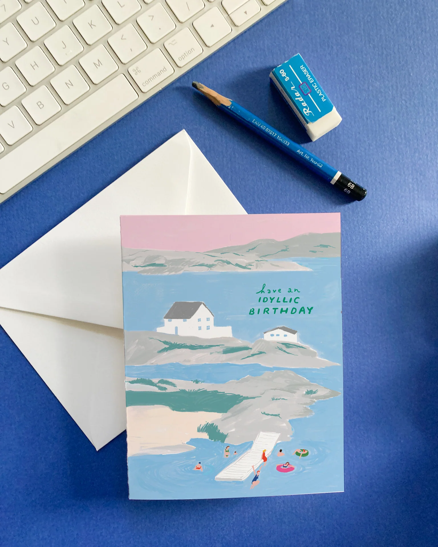 Idyllic Lake Card - Image 2