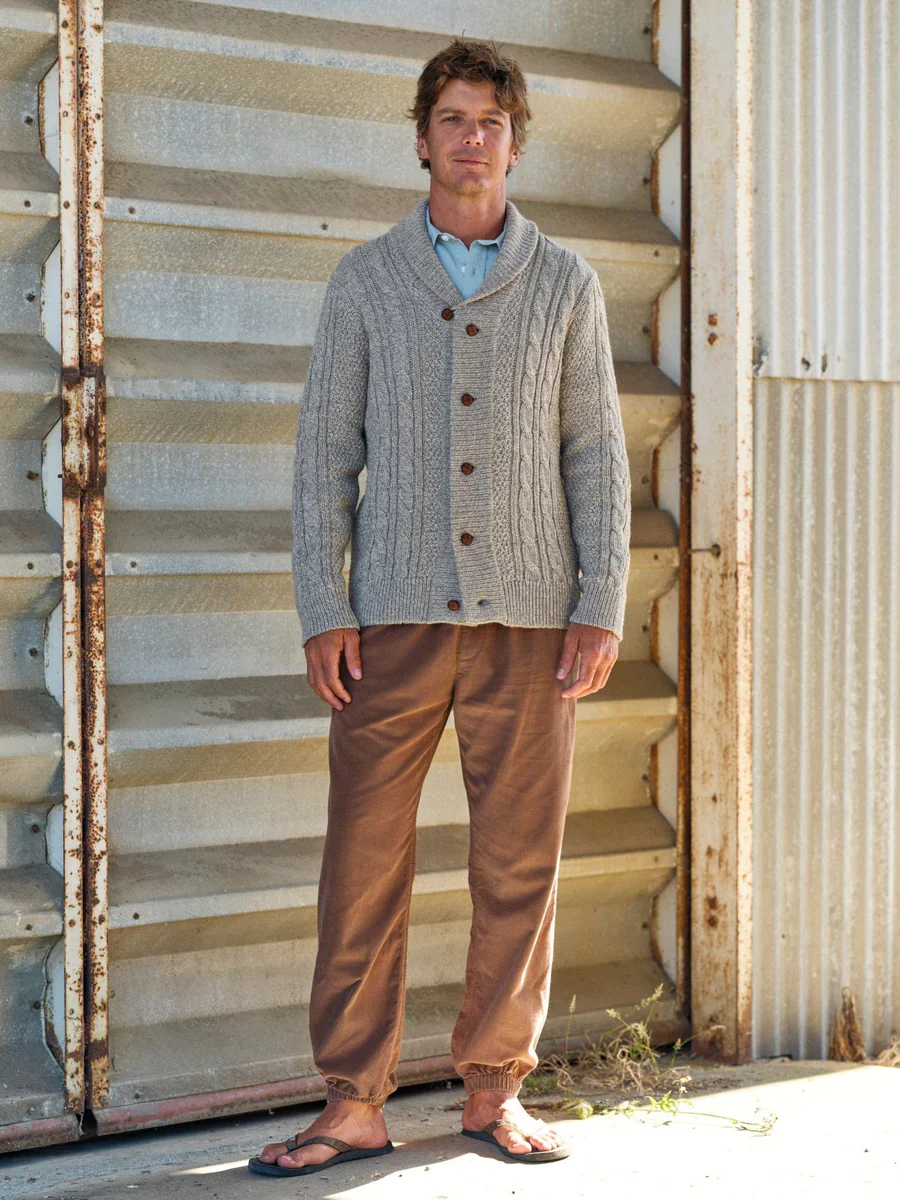 Jeffrey Sweater in Natural - Image 2
