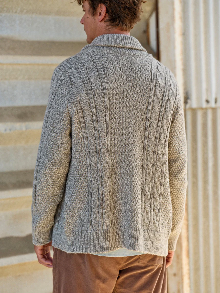 Jeffrey Sweater in Natural - Image 3