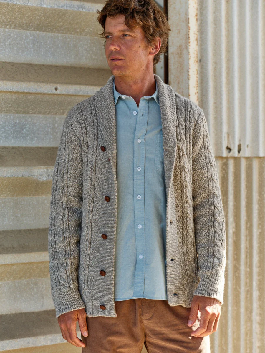 Jeffrey Sweater in Natural - Image 4