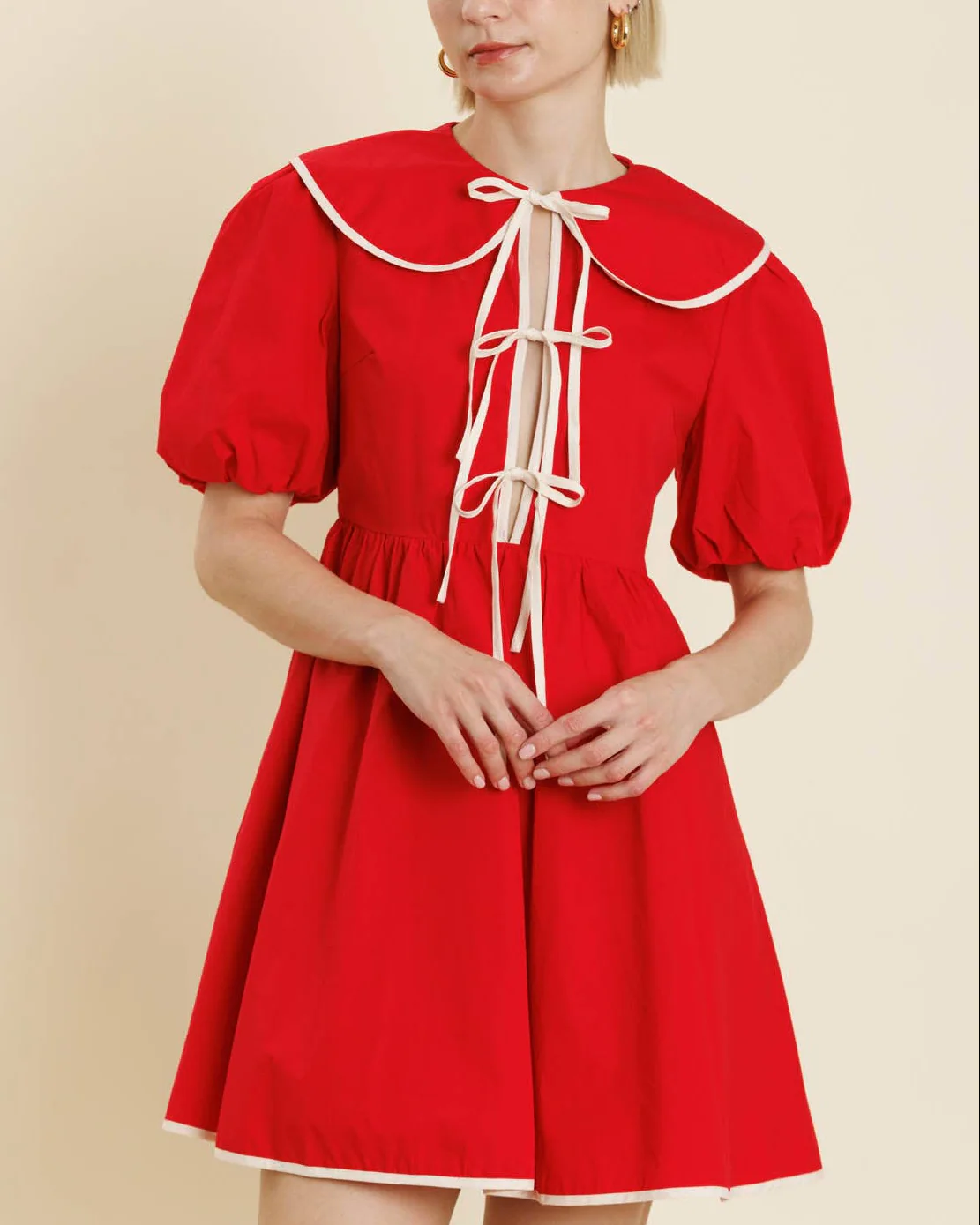 Juliet Dress in Red