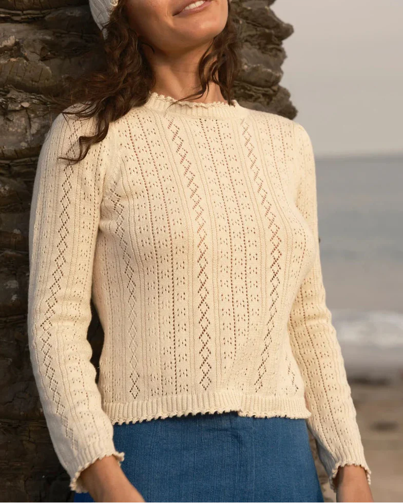Juliette Tee in Ecru