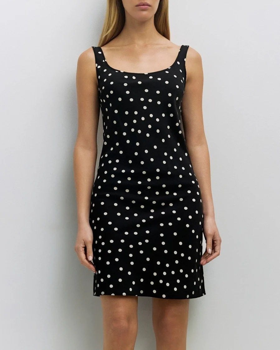 Kelly Dress in Black/White - Image 4