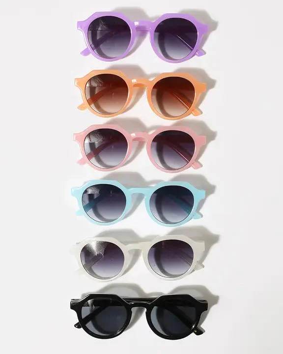 Kids Classic Round Sunglasses