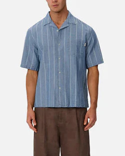 Kimridge SS Shirt in Indigo - Image 2