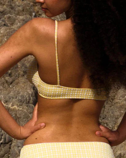 Kokomo Bikini in Yellow Gingham - Image 6