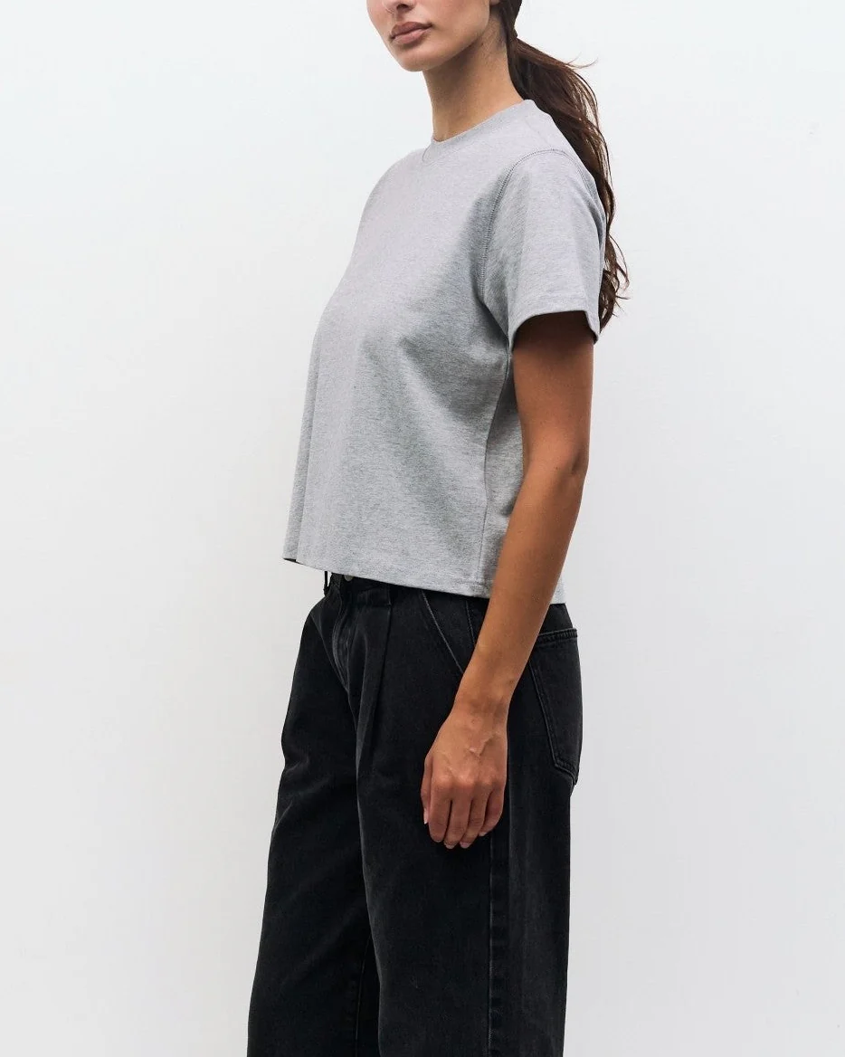 Lanie Top in Heather Grey - Image 3