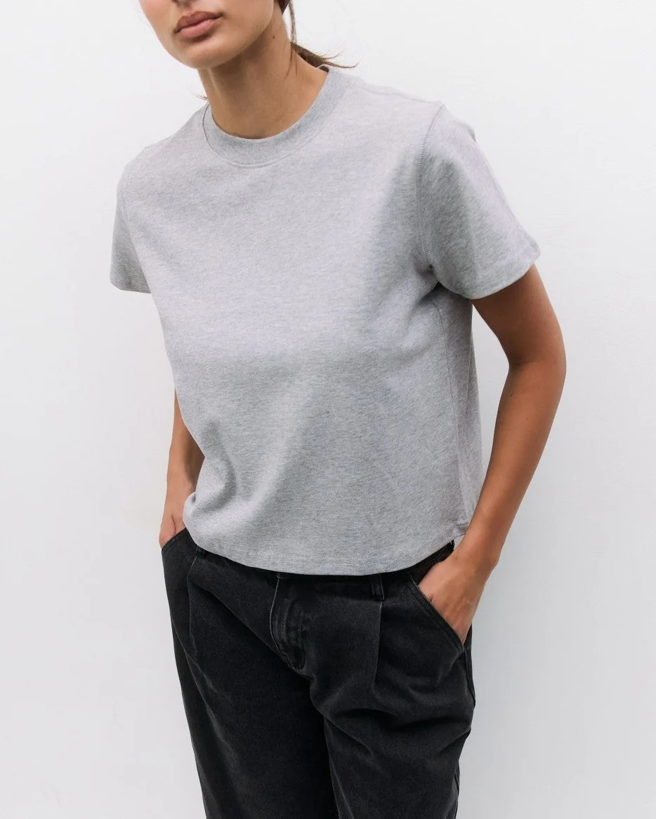 Lanie Top in Heather Grey - Image 5
