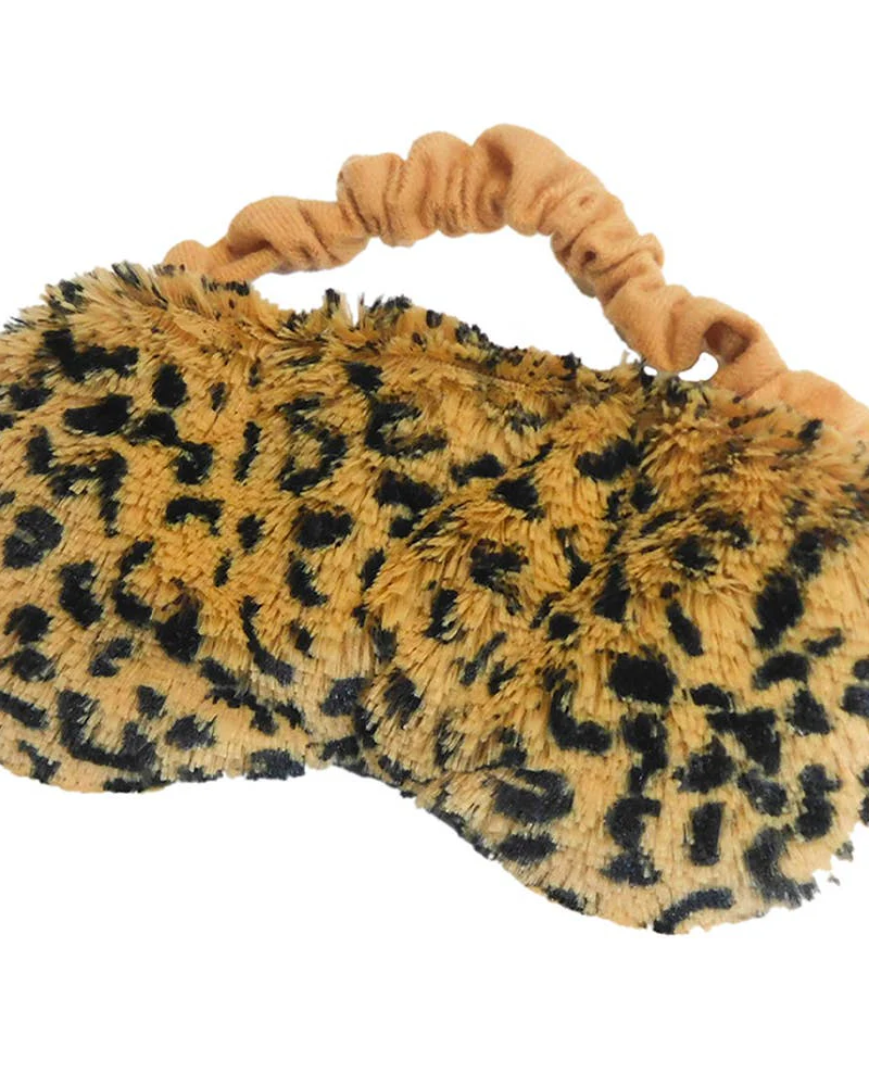 Leopard Warmies Eye Mask