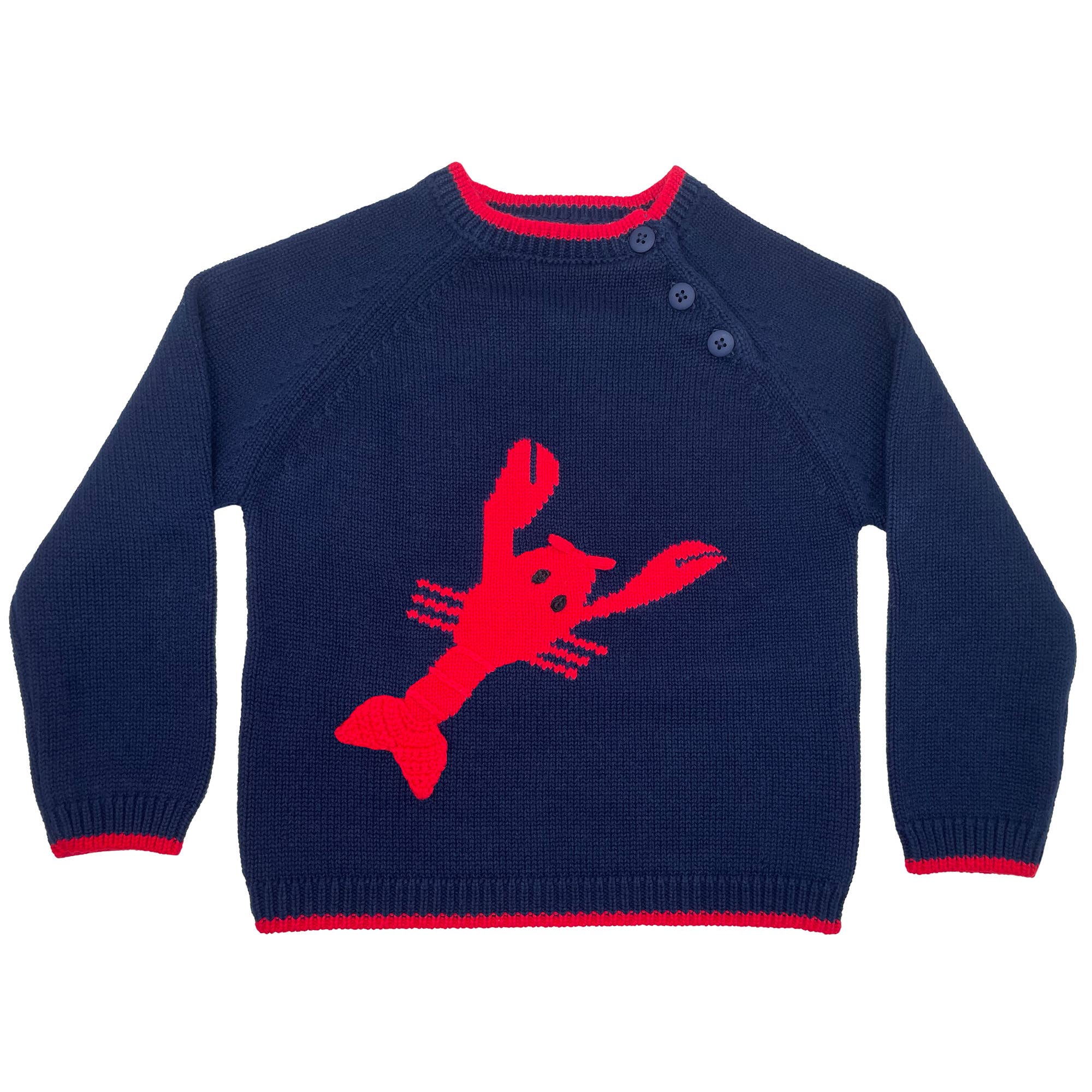 Lobster Knit Sweater - Image 2
