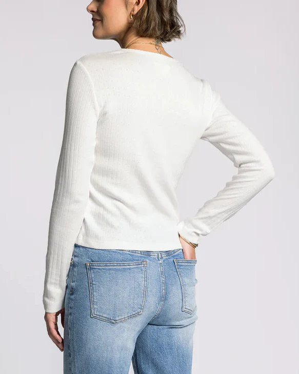 Luisa Top in Ivory - Image 4