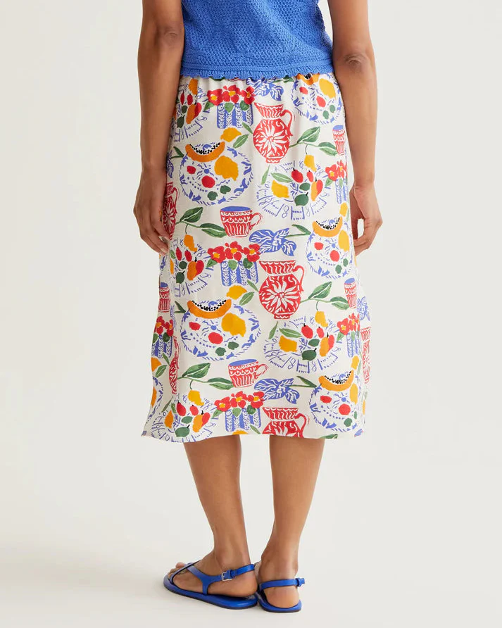 Lush Print Midi Skirt - Image 3