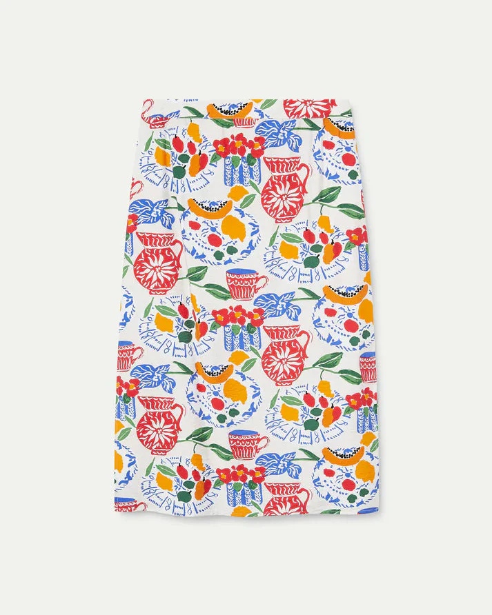 Lush Print Midi Skirt - Image 4