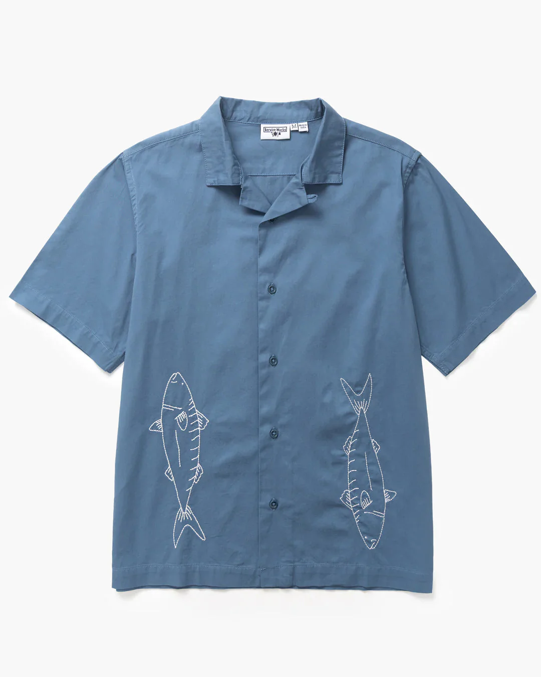 Mackerel Shirt in Slate