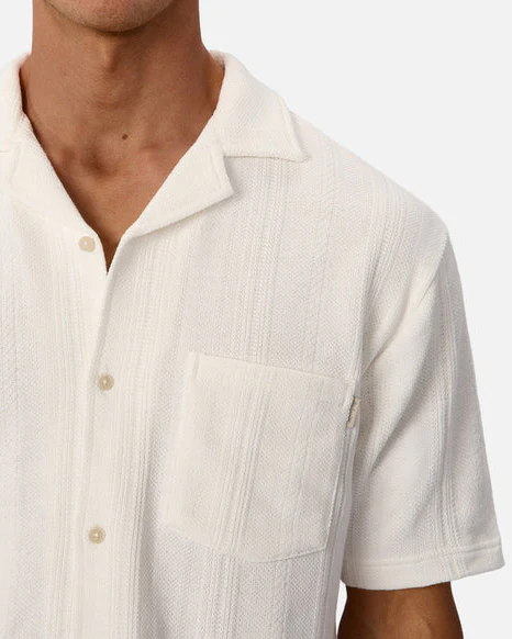 Malaga SS Shirt in Off White - Image 4