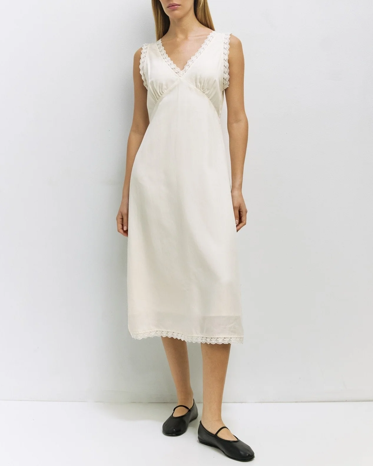 Mara Dress in Cream