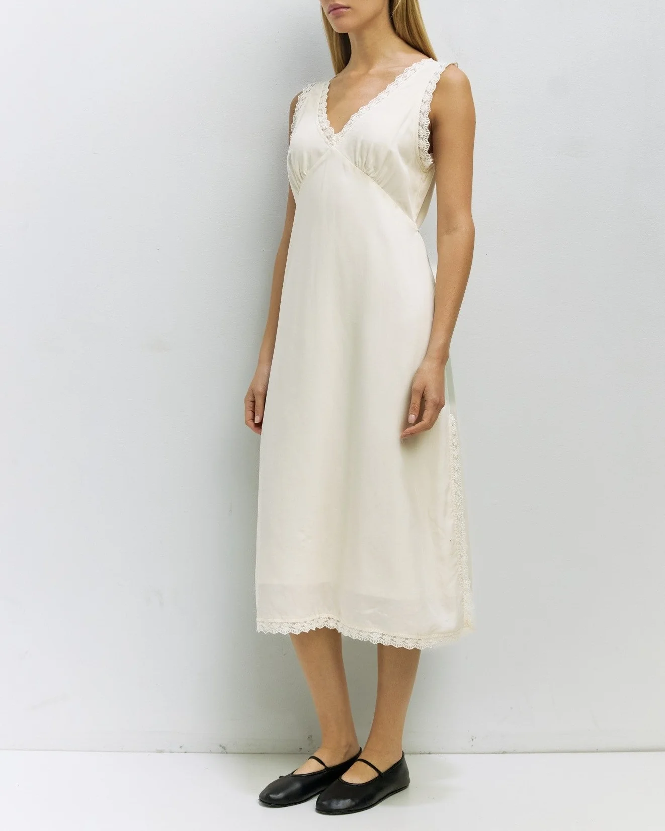 Mara Dress in Cream - Image 2