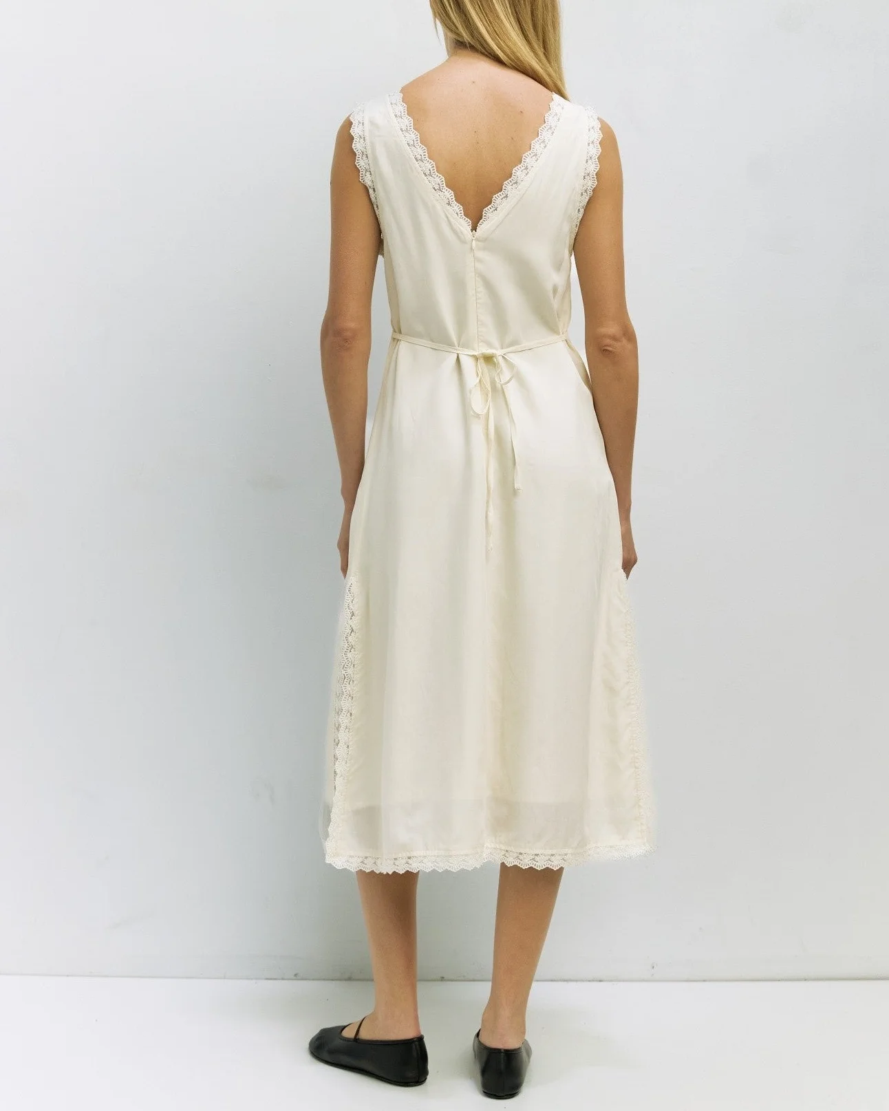 Mara Dress in Cream - Image 3