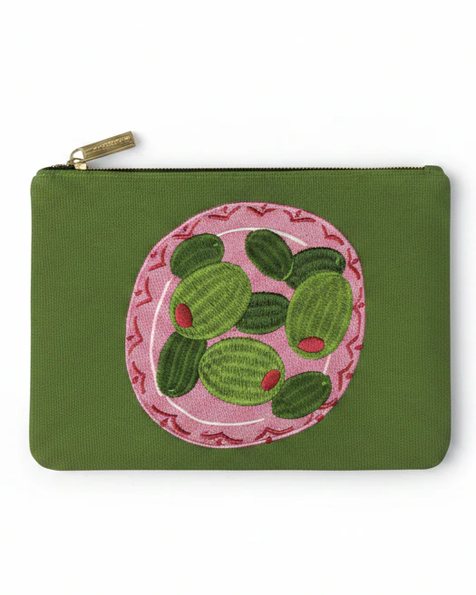 Mediterranea Olives Accessory Pouch