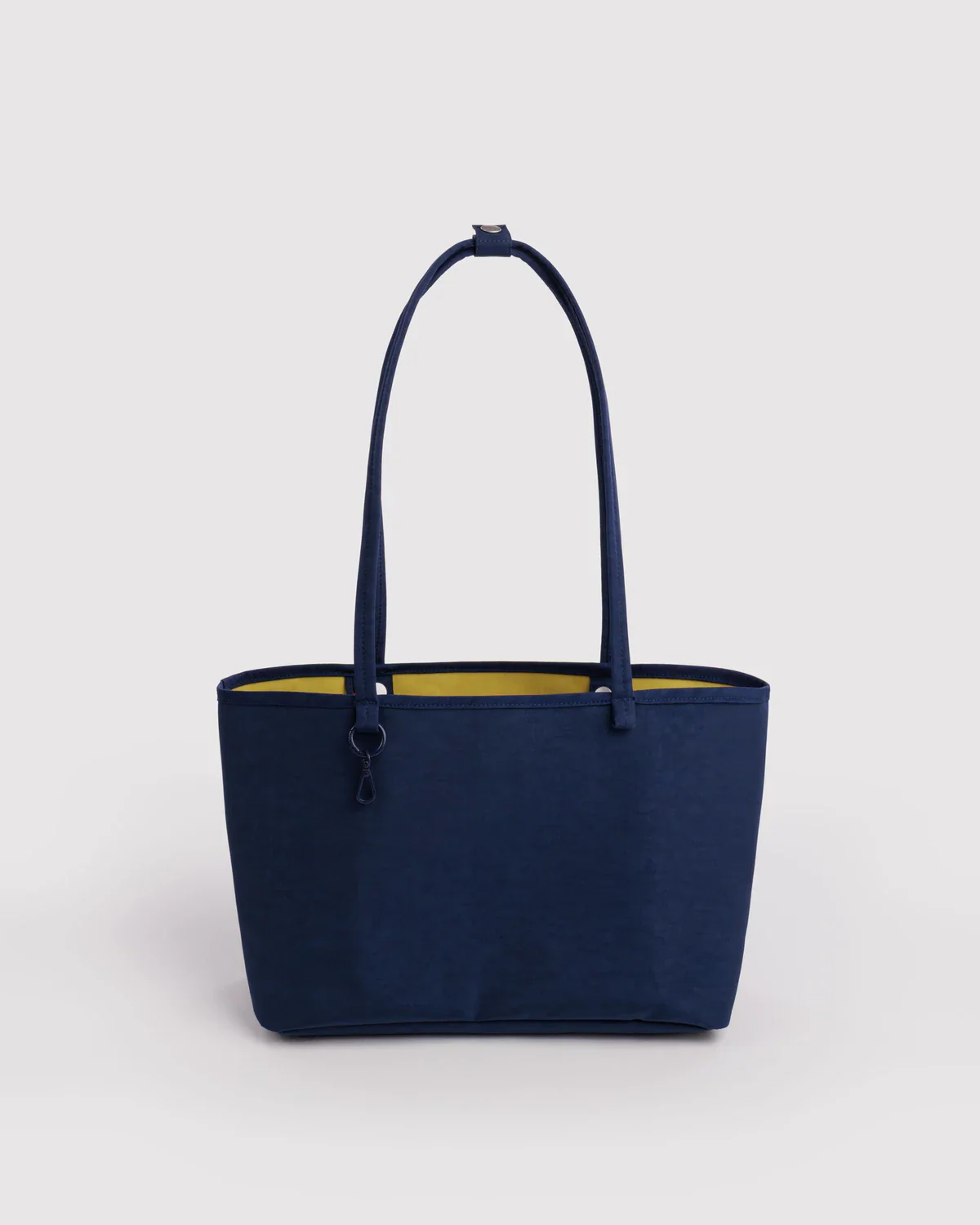 Medium Nylon Reversible Tote in Navy Mix